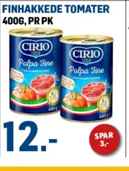 Price Lagerbutikk Finhakkede tomater tilbud