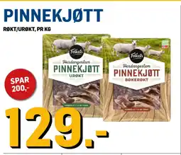 Price Lagerbutikk Pinnekjøtt tilbud