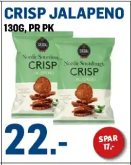 Price Lagerbutikk Crisp jalapeno tilbud