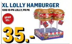 Price Lagerbutikk Xl lolly hamburger tilbud