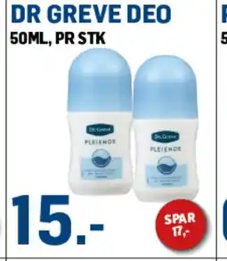 Price Lagerbutikk Dr greve deo tilbud