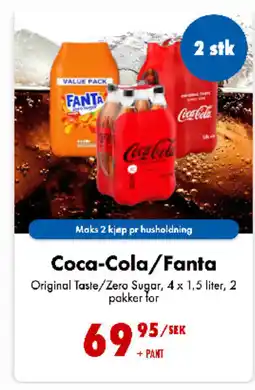 Nordby Supermarket Coca-Cola/Fanta tilbud