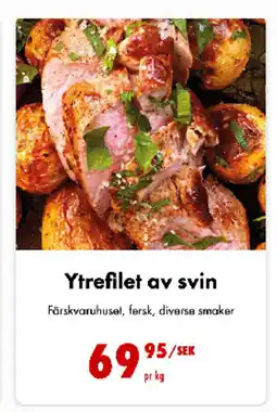 Nordby Supermarket Ytrefilet av svin tilbud