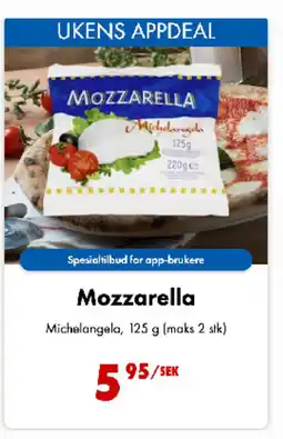 Nordby Supermarket Mozzarella tilbud