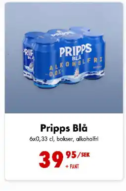 Nordby Supermarket Pripps Blå tilbud