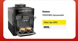 Skousen Siemens TE654319RW, Espressomaskin tilbud