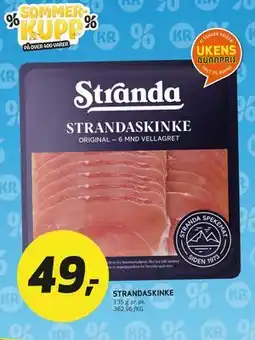 Bunnpris STRANDASKINKE tilbud