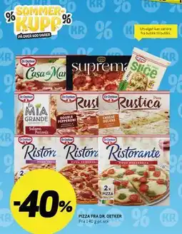 Bunnpris PIZZA FRA DR. OETKER tilbud