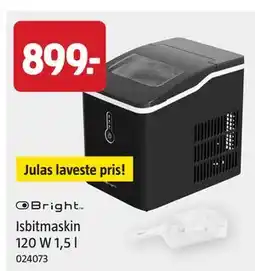 Jula Isbitmaskin 120 W 1,5 l tilbud