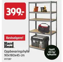 Jula Oppbevaringshylle 90x180x45 cm tilbud
