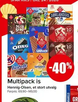 Spar Multipack is tilbud