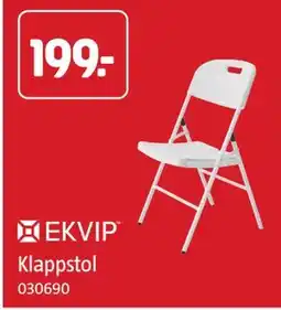 Jula EKVIP Klappstol tilbud