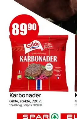 Spar Karbonader tilbud
