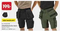 Jula Arbeidsshorts for menn tilbud