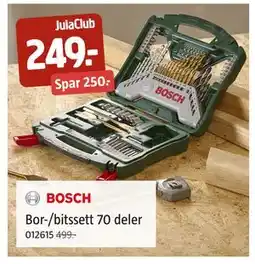 Jula Bor-/bitssett 70 deler, Medlemspris tilbud