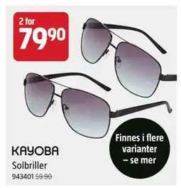 Jula Solbriller tilbud