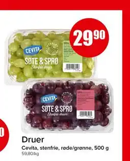 Spar Druer tilbud