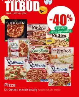 Spar Pizza tilbud