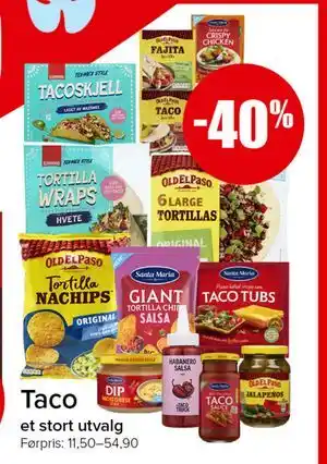 Spar Taco tilbud