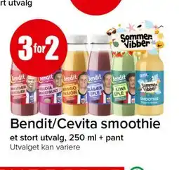 Spar Bendit/Cevita smoothie tilbud