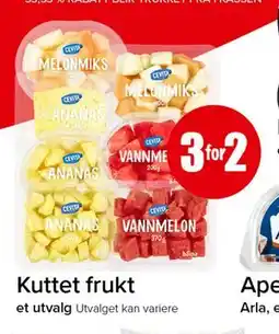 Spar Kuttet frukt tilbud