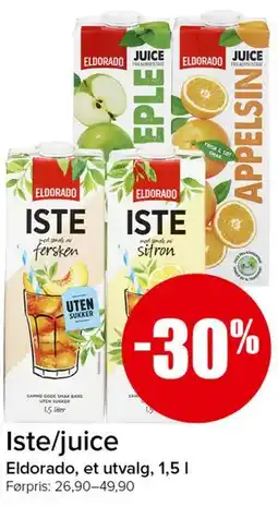Spar Iste/juice tilbud
