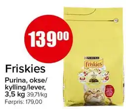Spar Friskies tilbud