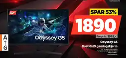 POWER Odyssey G5 Buet QHD gamingskjerm tilbud