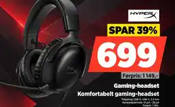 POWER Gaming-headset Komfortabelt gaming-headset tilbud