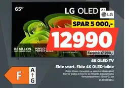 POWER LG 4K OLED TV Ekte svart. Ekte 4K OLED-bilde tilbud