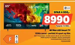 POWER LG 4K Mini-LED Smart TV 120Hz panel - perfekt til sport og film tilbud