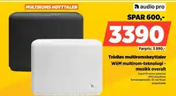 POWER Audio pro trådløs multiromshøyttaler wiim multirom-teknologi - musikk overalt tilbud