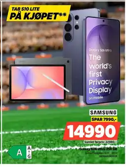 POWER SAMSUNG Galaxy S26 Ultra 256 GB tilbud
