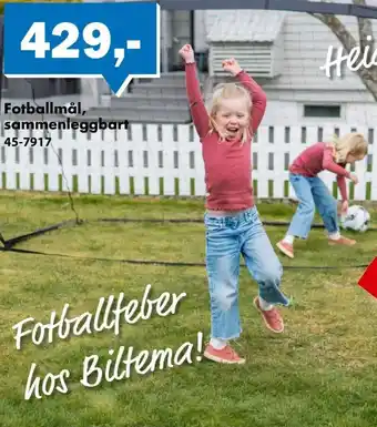 Fotballmål, sammenleggbart