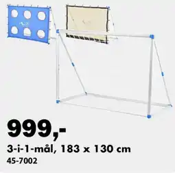 Biltema 3-i-1-mal, 183 x 130 cm tilbud