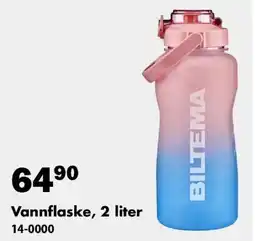 Biltema Vannflaske, 2 liter tilbud