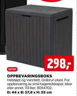 jem & fix OPPBEVARINGSBOKS tilbud