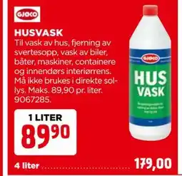 jem & fix HUSVASK tilbud