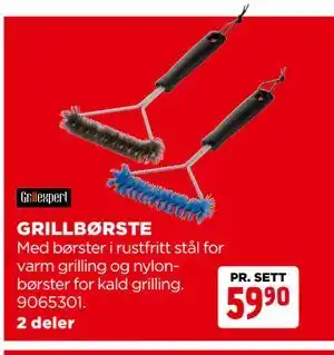 jem & fix GRILLBØRSTE tilbud