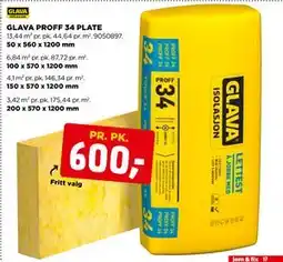 jem & fix GLAVA PROFF 34 PLATE tilbud
