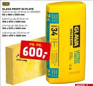 jem & fix GLAVA PROFF 34 PLATE tilbud