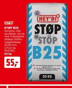 jem & fix STØP B25 tilbud