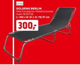 jem & fix SOLSENG BERLIN tilbud