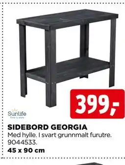 jem & fix SIDEBORD GEORGIA tilbud