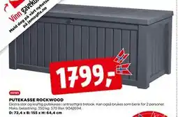 jem & fix PUTEKASSE ROCKWOOD tilbud