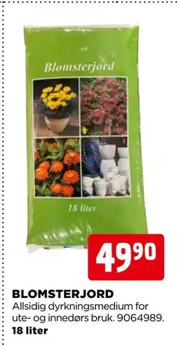 jem & fix BLOMSTERJORD tilbud