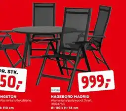 jem & fix HAGEBORD MADRID tilbud