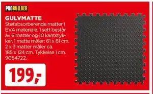 jem & fix GULVMATTE tilbud