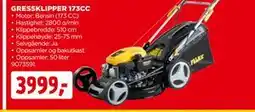 jem & fix GRESSKLIPPER 173CC tilbud