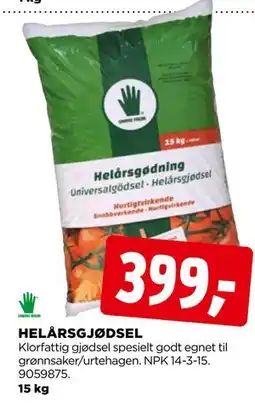 jem & fix HELÅRSGJØDSEL tilbud
